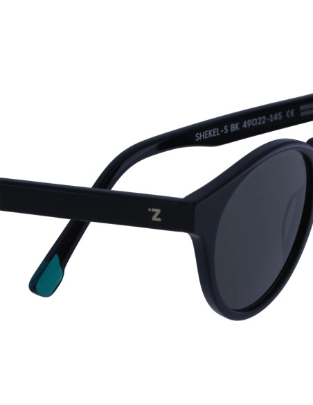 SHEKEL-S BK — Round sunglasses | ZOCO Eyewear